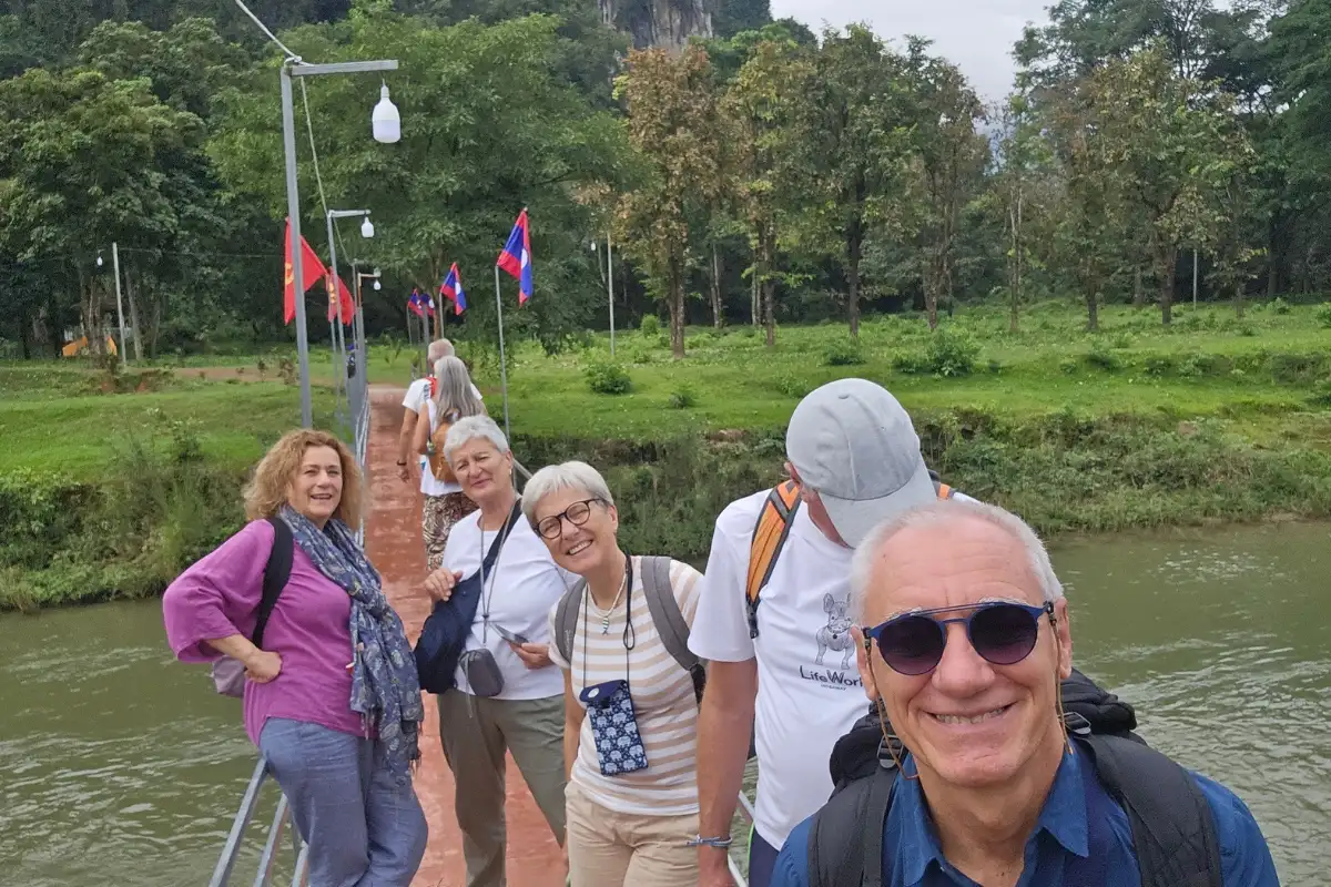 Full-Day Vang Vieng Highlights: Caves, Blue Lagoon & River Cruise