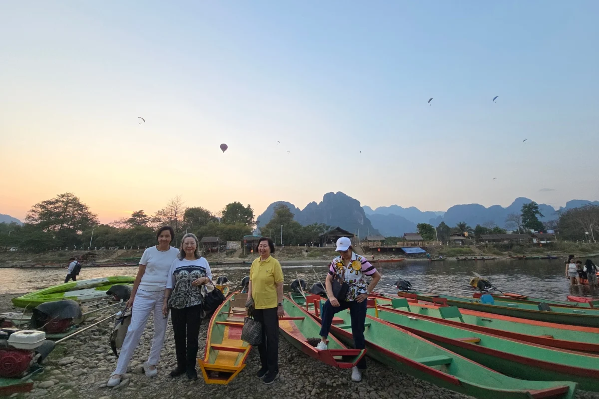 Full-Day Vang Vieng Highlights: Caves, Blue Lagoon & River Cruise