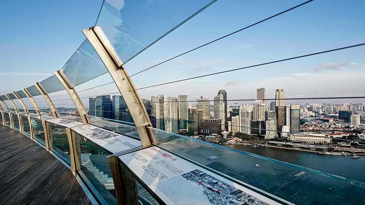 Marina Bay Sands SkyPark Observation Deck Ticket Non-Peak Hours Breathtaking Views