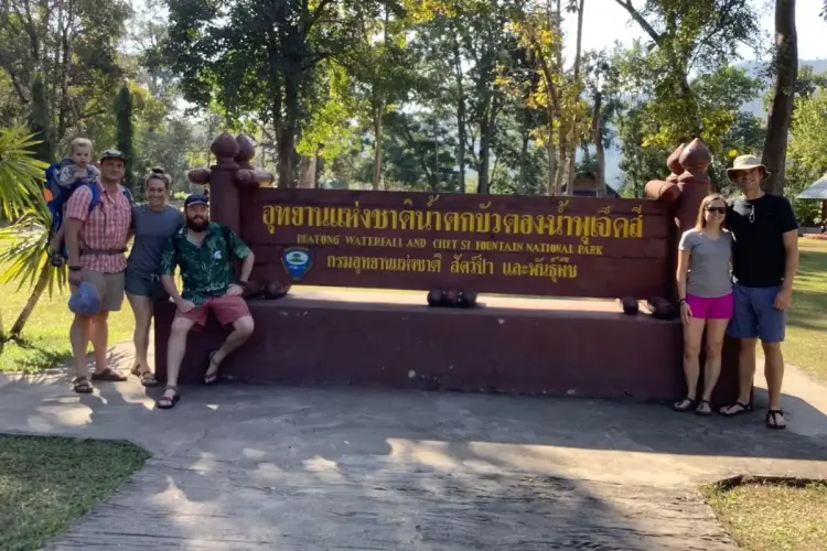 Bua Thong Sticky Waterfalls Private Tour from Chiang Mai