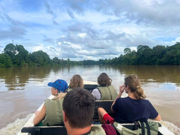 Scenic Kinabatangan Wildlife River Cruise Tour from Sandakan